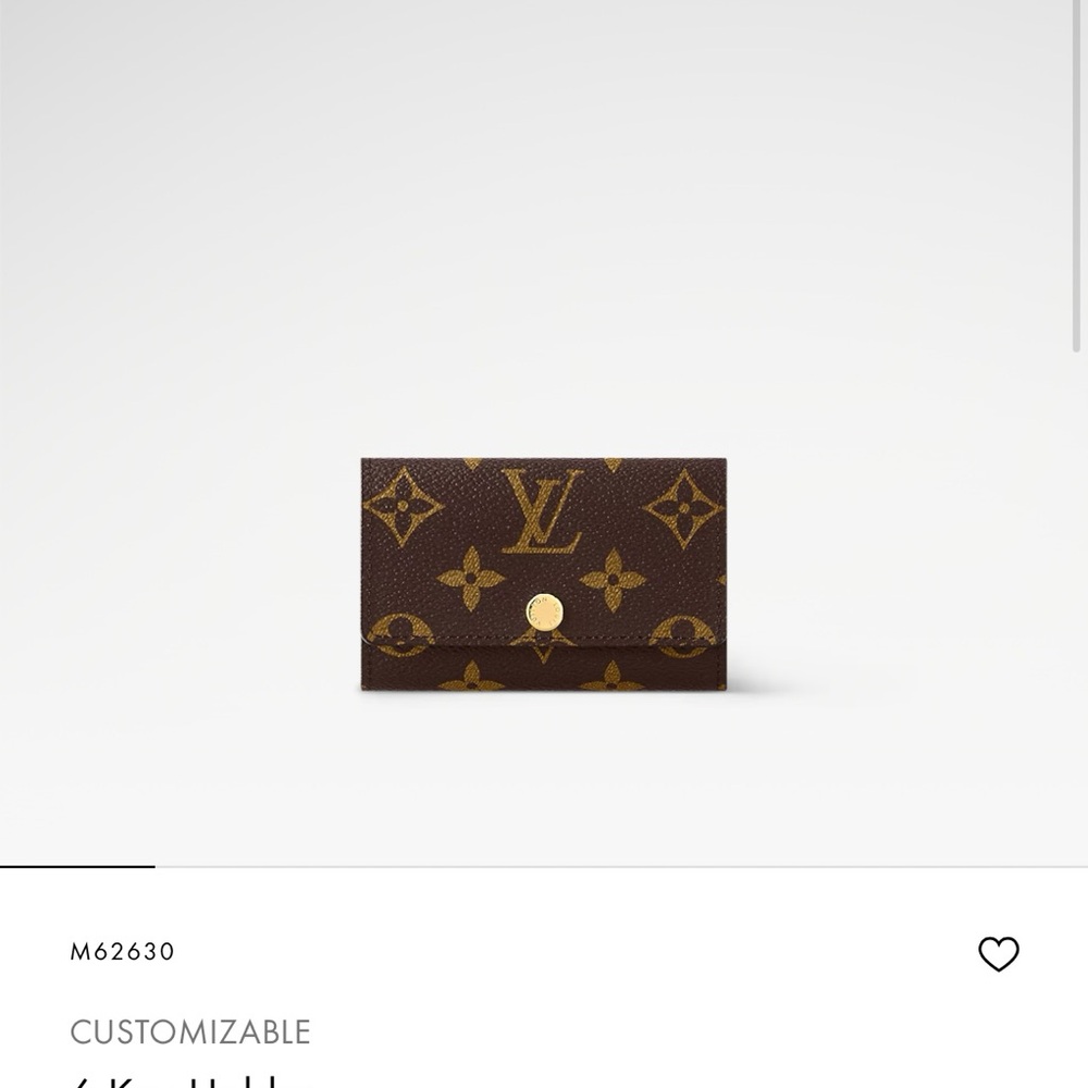 Authentic Louis Vuitton 6 Key Holder
